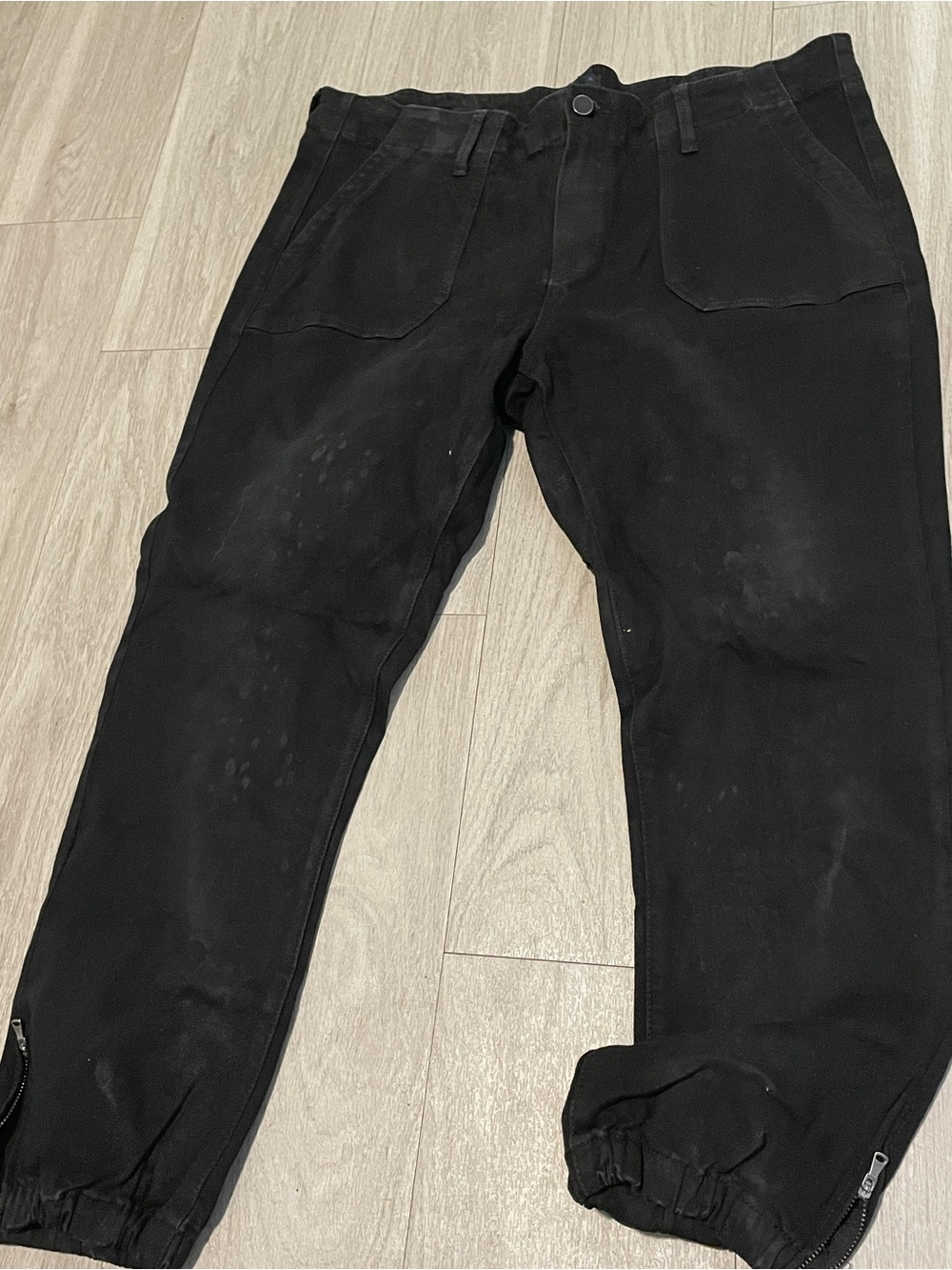 PAIGE Men's Black  Jeans
